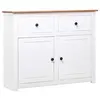 Image de Buffet Blanc 93x40x80 cm Pin Gamme Panama