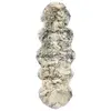 Image de Vloerkleed 60x180 cm schapenvacht gemêleerd donkergrijs283884