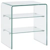 Image de Table basse 50x40x56 cm Verre trempé