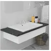 Image de Lavabo encastré 61 x 39,5 x 18,5 cm Céramique Blanc