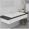 Image de Lavabo encastré 81 x 39,5 x 18,5 cm Céramique Blanc