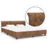 Image de Bedframe kunstsuàde bruin 160x200 cm284892