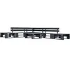 Image de Canapés de jardin palette 6 pcs noir bois