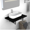 Image de Meuble de salle de bain Noir 60x40x16,3 cm