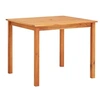 Image de Table de jardin 88x88x74 cm Bois d acacia massif