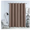 Image de Gordijn verduisterend met metalen ringen 290x245 cm taupe134437