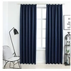 Image de Gordijnen verduisterend met haken 2 st 140x175 cm blauw134454