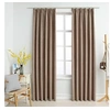 Image de Gordijnen verduisterend met haken 2 st 140x245 cm taupe134481