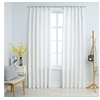 Image de Gordijnen verduisterend met haken 2 st 140x225 cm gebroken wit134486