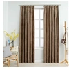 Image de Gordijnen verduisterend 2 st met haken 140x175 cm fluweel beige134508