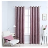 Image de Rideaux occultants avec anneaux 2 pcs Velours Rose 140x245 cm