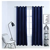 Image de Gordijn verduisterend met ringen 2 st 140x245 cm fluweel blauw134530