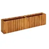 Image de Lit surélevé de jardin 200x30x50 cm Bois massif d'acacia