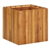 Image de Lit surélevé de jardin 50x50x50 cm Bois massif d acacia