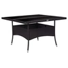 Image de Table a manger fixe sans tiroir 4 personnes rond en Resine L 120 cm