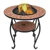 Image de Vuurtafel mozaïek 68 cm keramiek terracottakleurig46723
