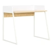 Image de Bureau Blanc et chêne 90x60x88 cm