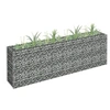 Image de Lit surélevé à gabion Acier galvanisé 180x30x60 cm