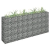 Image de Gabion plantenbak verhoogd 180x30x90 cm gegalvaniseerd staal145635