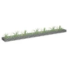 Image de Lit Surélevé à Gabion Jardinière à Gabion Patio Terrasse Jardin Extérieur Parterre de Fleurs Plantes Acier Galvanisé 145636