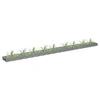 Image de Lit Surélevé à Gabion Jardinière à Gabion Patio Terrasse Jardin Extérieur Parterre de Fleurs Plantes Acier Galvanisé 145640