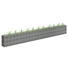 Image de Gabion plantenbak verhoogd 450x30x60 cm gegalvaniseerd staal145646
