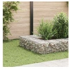 Image de Lit Surélevé Cube à Gabion Jardinière Surélevée de Fleurs Plantes Panier à Pierres Jardin Terrasse Extérieur Fil 145648
