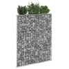 Image de Lit Surélevé à Gabion en Trapèze Jardinière à Gabion Patio Terrasse Jardin Extérieur Parterre de Fleurs Plantes Acier 145652
