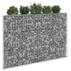 Image de Gabion plantenbak trapezium 150x20x100 cm gegalvaniseerd staal145654