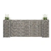 Image de Gabion plantenbak H-vormig 260x40x100 cm staaldraad145661