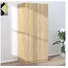 Image de Garde robe Chêne sonoma 80x52x180 cm Bois d'ingénierie
