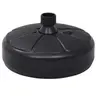Image de Socle de parasol Rempli de sable/d'eau 15 L Noir