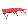 Image de Ligbed 2-persoons inklapbaar staal rood47761
