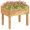 Image de Jardinière surélevée 50x40x45 cm Bois massif d'acacia