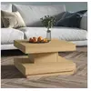 Image de Table basse Marron clair 60x60x35 cm MDF286096