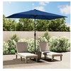 Image de Parasol deporte 300 x 200 rectangulaire mat en metal toile en polyester