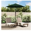Image de Parasol - - 200x224 cm - Inclinable - Vert - Aluminium avec revêtement en poudre