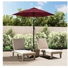 Image de Parasol 200x224 cm aluminium bordeauxrood47208