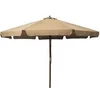 Image de Parasol - - 47215 - Mât en Bois - 330x240 cm - Anti-UV - Pliable