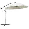 Image de Parasol droit mat en aluminium 300 x 300 rond toile en polyester