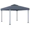 Image de Tonnelle Chapiteau de Jardin Tonnelle de Patio Pavillon de Terrasse Tente de Réception d'Extérieur 300x300 cm 48059