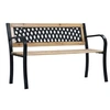 Image de Banc de jardin 120 cm Bois
