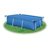 Image de Couverture de piscine Bleu 600 x 300 cm PE