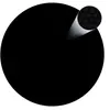Image de Couverture de piscine Noir 549 cm PE