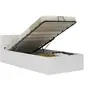 Image de Bedframe met opbergruimte hydraulisch kunstleer wit 90x200 cm285516