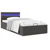 Image de Cadre de lit à rangement hydraulique sans matelas 100x200 cm