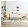 Image de Lot de 2 chaise interieur pliable en bois H. 72 cm beige