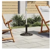 Image de Parasolvoet 9 kg 40 cm gietijzer zwart en bronskleurig47865