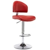 Image de Tabouret de bar Rouge bordeaux Similicuir249651
