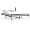 Image de Bedframe zonder matras metaal grijs 140x200 cm286494